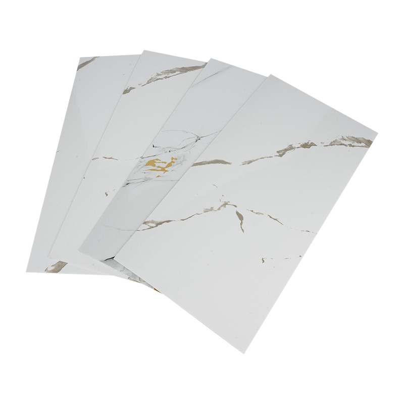 1.2×3m Craiceann Marmar Faux agus Bileog Balla PVC Bata